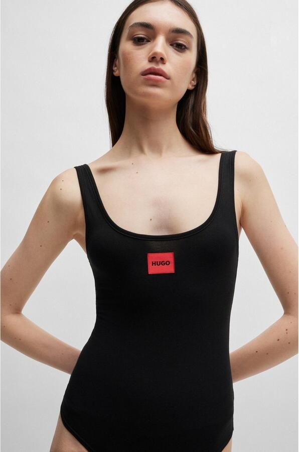 HUGO CLASSIFICATION Body met labelpatch - Foto 2