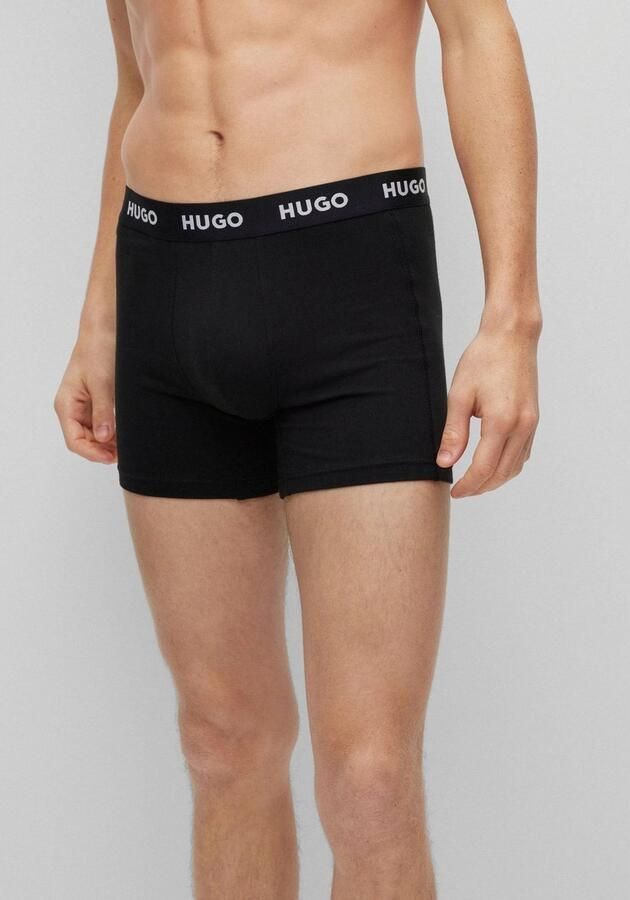 HUGO underwear Boxershort BOXERBR TRIPLET PACK met hugo logo-elastisch tailleband (3 stuks) - Foto 16