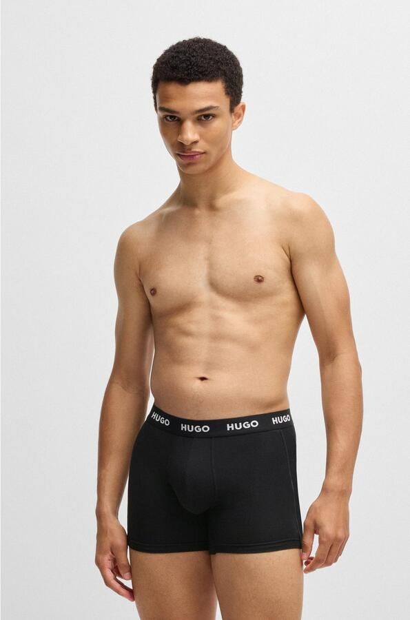 HUGO underwear Boxershort BOXERBR TRIPLET PACK met hugo logo-elastisch tailleband (3 stuks) - Foto 8