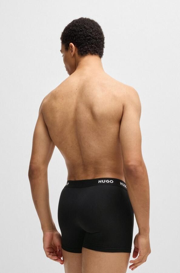 HUGO underwear Boxershort BOXERBR TRIPLET PACK met hugo logo-elastisch tailleband (3 stuks) - Foto 13