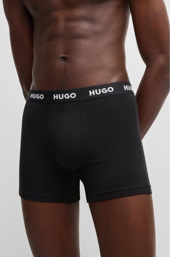HUGO underwear Boxershort BOXERBR TRIPLET PACK met hugo logo-elastisch tailleband (3 stuks) - Foto 9
