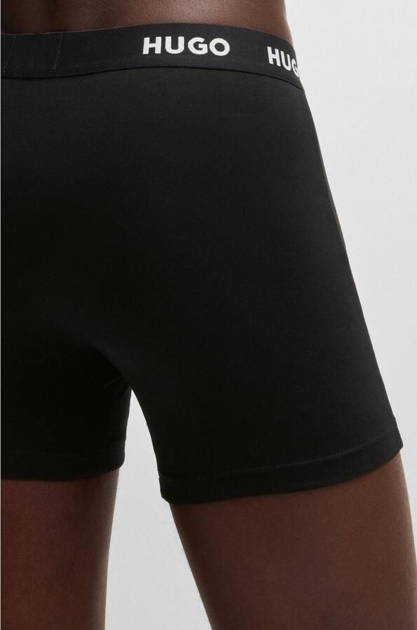 HUGO underwear Boxershort BOXERBR TRIPLET PACK met hugo logo-elastisch tailleband (3 stuks) - Foto 10