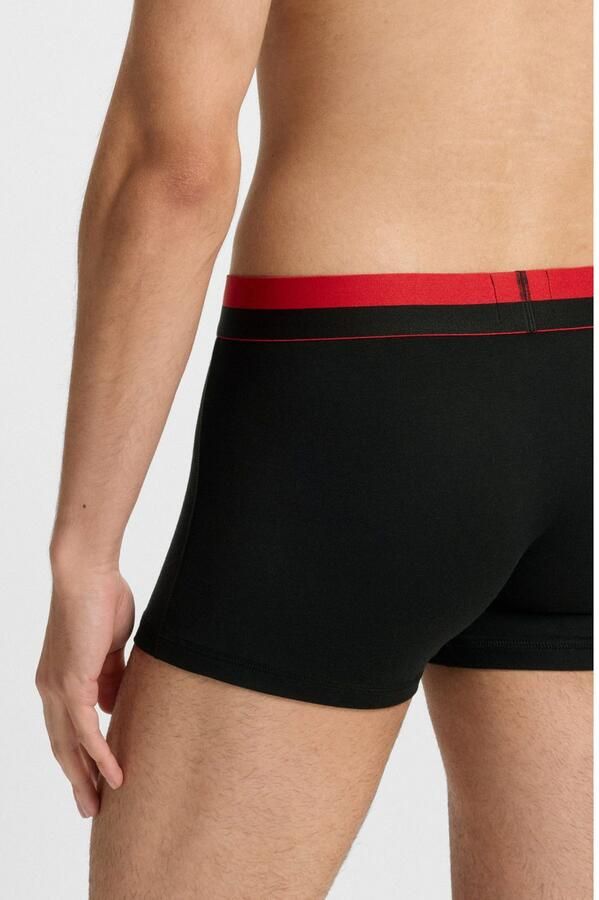 HUGO underwear Boxershort TRUNK TR. SPLIT LOGO nauwsluitend korte pijp (3 stuks) - Foto 2
