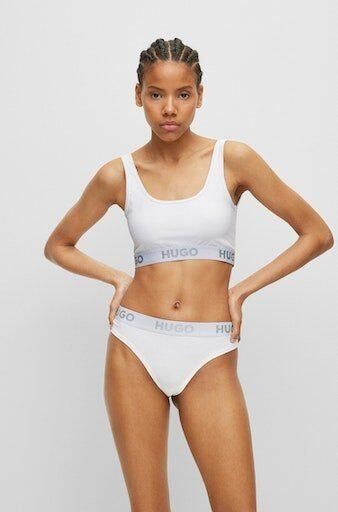 HUGO underwear Bralette-bh BRALETTE SPORTY LOGO met elastische taille - Foto 11