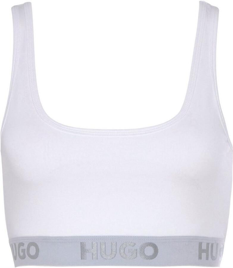 HUGO underwear Bralette-bh BRALETTE SPORTY LOGO met elastische taille - Foto 2
