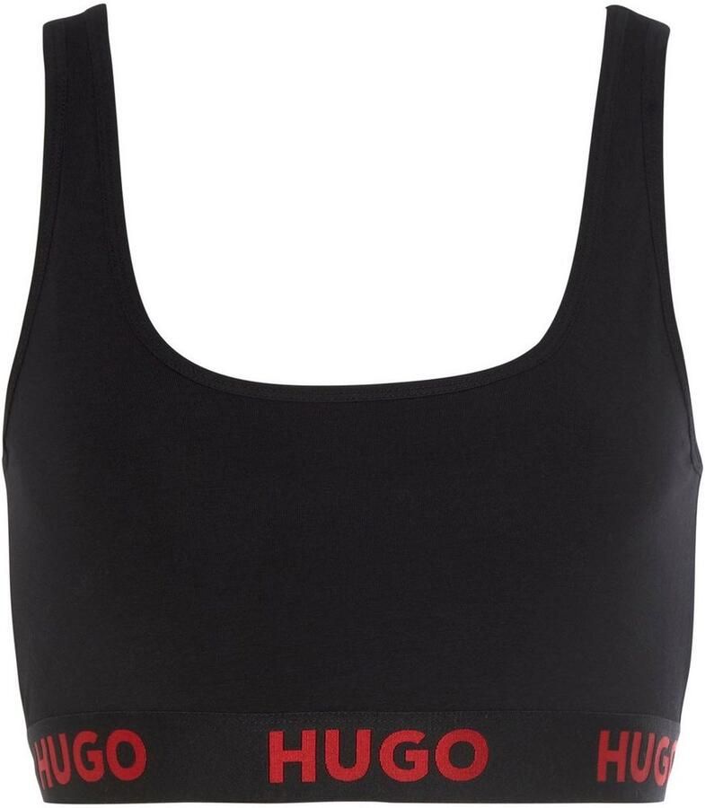 HUGO underwear Bralette-bh BRALETTE SPORTY LOGO met elastische taille - Foto 3