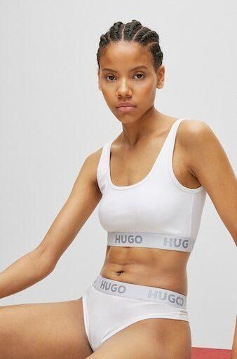 HUGO underwear Bralette-bh BRALETTE SPORTY LOGO met elastische taille - Foto 9