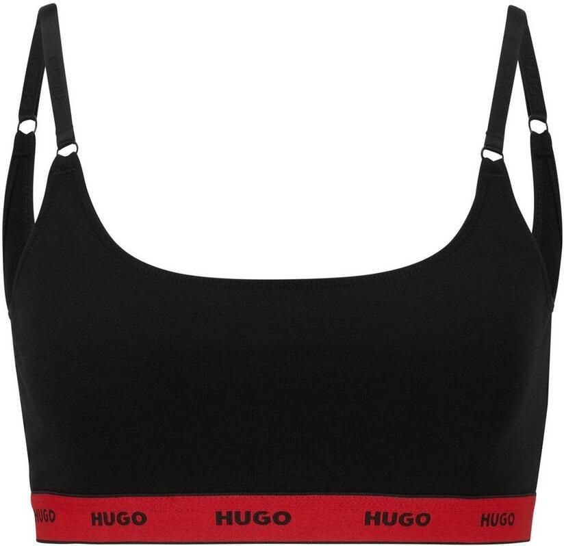 HUGO underwear Bralette-bh TWIN BRALETTE STRIPE met elastische taille (2-delig Set van 2) - Foto 7