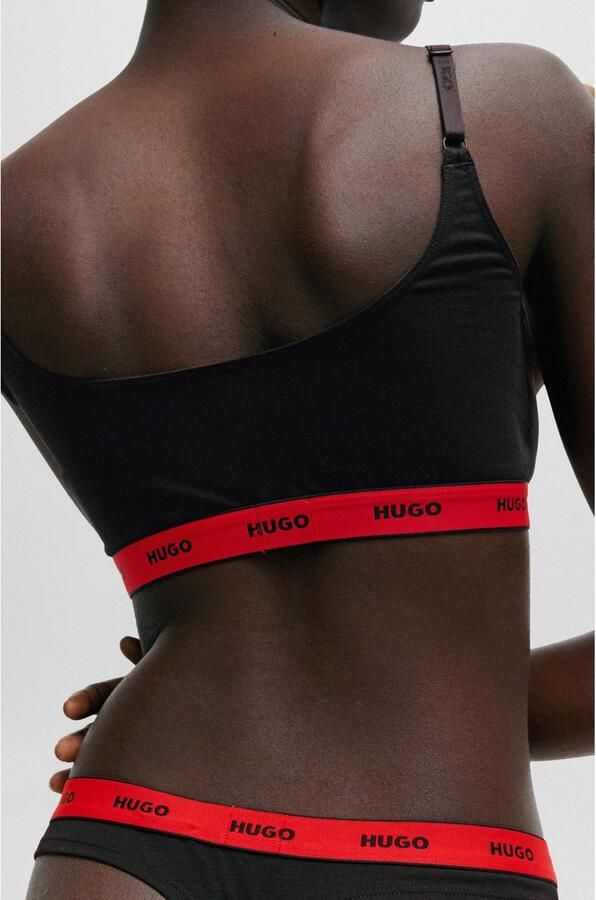 HUGO underwear Bralette-bh TWIN BRALETTE STRIPE met elastische taille (2-delig Set van 2) - Foto 3
