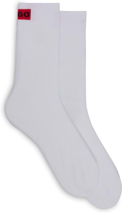 HUGO underwear Business-sokken 2P RS LABEL CC W met geborduurd merklabel (set 2 paar 2 stuks) - Foto 4