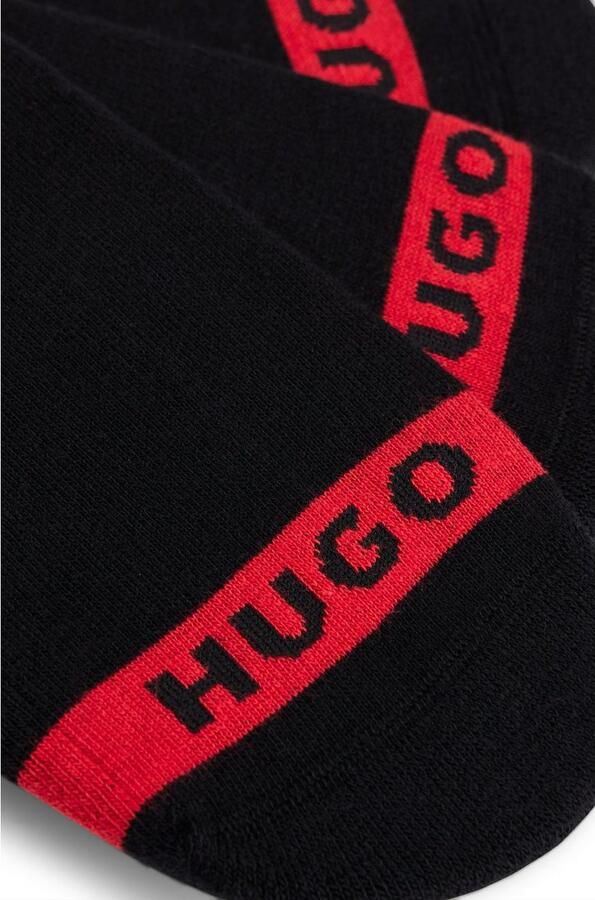 HUGO underwear Business-sokken 3P LC PLUSH TAPE CC met hugo logo-borduursel op rode kleurstrip (3 paar Set van 3) - Foto 5