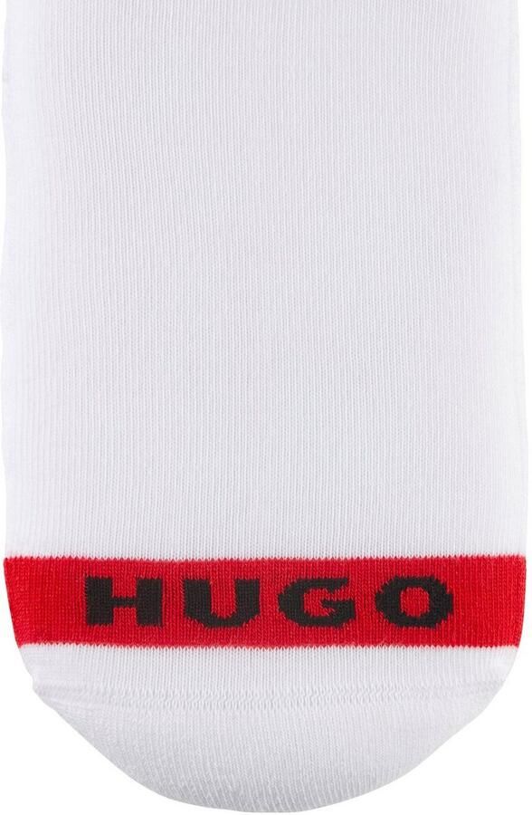 HUGO underwear Business-sokken 3P LC PLUSH TAPE CC met hugo logo-borduursel op rode kleurstrip (3 paar Set van 3) - Foto 6
