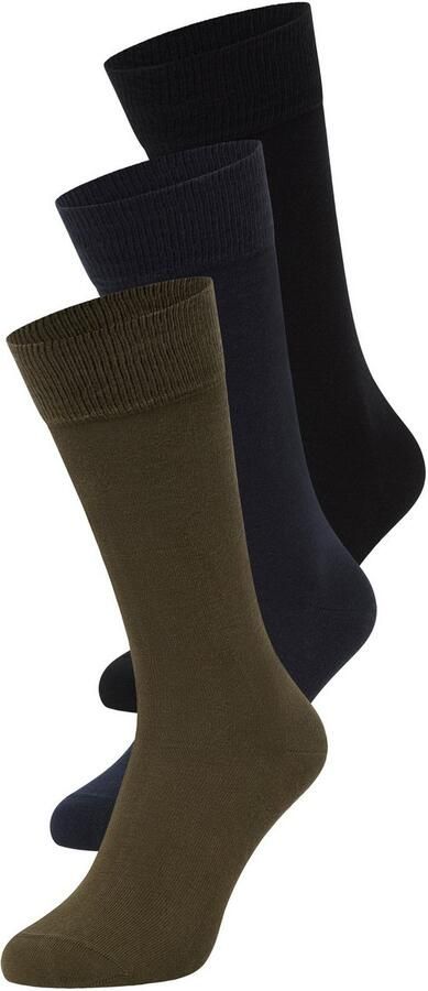 HUGO underwear Business-sokken 3P RS UNI CC met contrasterende hugo logo-opschrift (3 paar Set van 3) - Foto 4