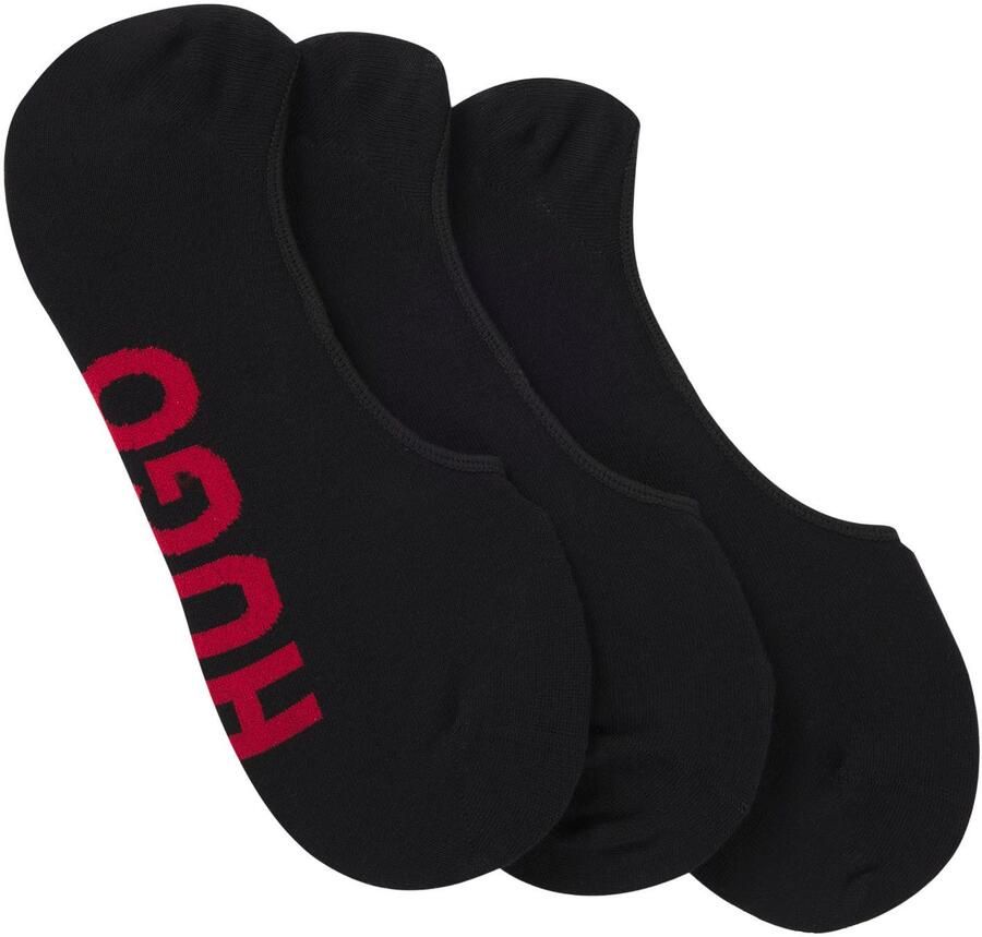 HUGO Kousenvoetjes met labelprint in een set van 3 paar - Foto 6