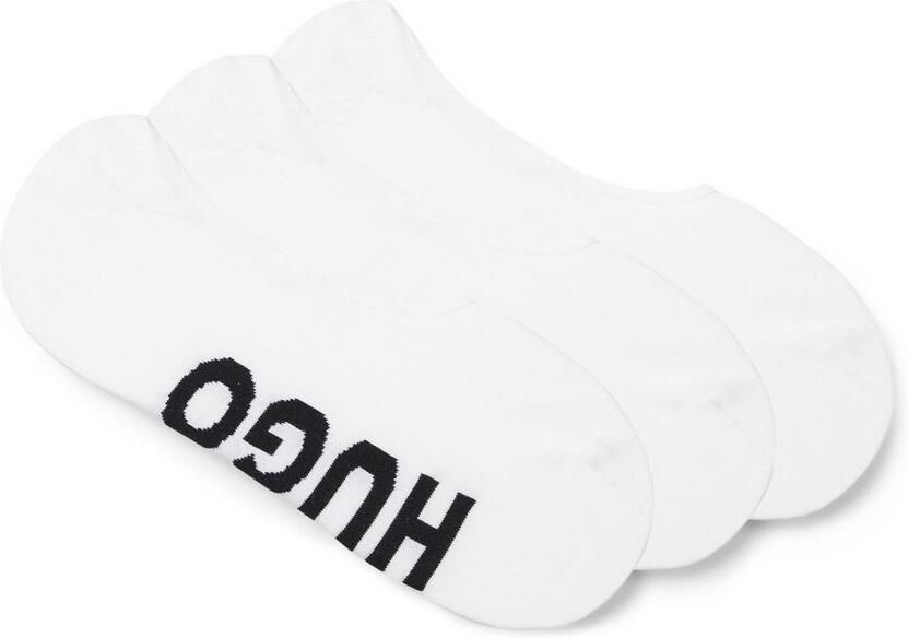 HUGO Kousenvoetjes met labelprint in een set van 3 paar - Foto 5