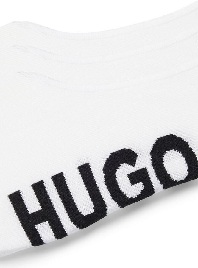 HUGO Kousenvoetjes met labelprint in een set van 3 paar - Foto 2