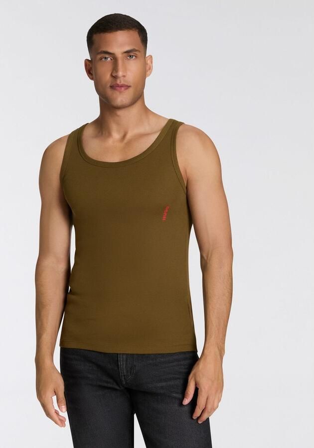 HUGO underwear Geribde tanktop Basic ronde hals (3-delig Set van 3) - Foto 1