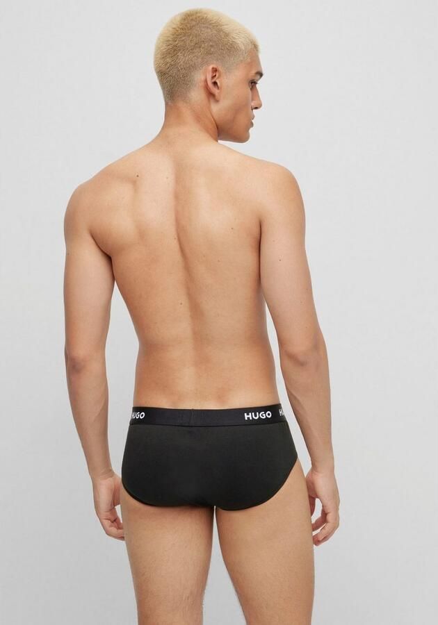 HUGO underwear Heupslip HIPBRIEF TRIPLETPACK met modieuze hugo logo-elastische tailleband (3 stuks) - Foto 4