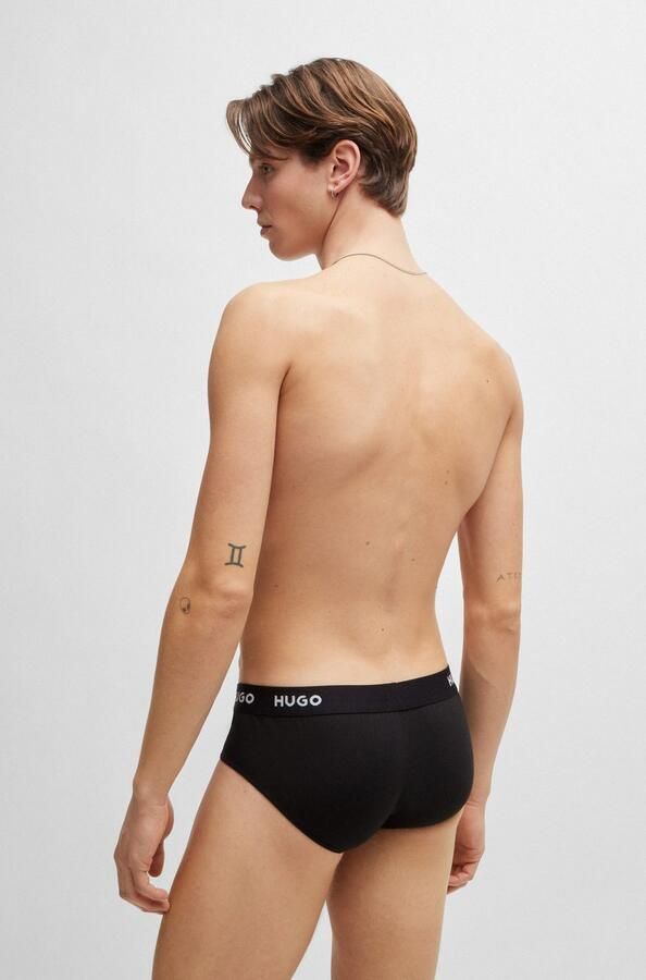 HUGO underwear Heupslip HIPBRIEF TRIPLETPACK met modieuze hugo logo-elastische tailleband (3 stuks) - Foto 9