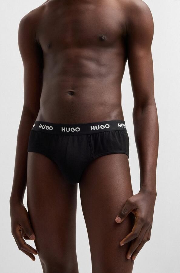 HUGO underwear Heupslip HIPBRIEF TRIPLETPACK met modieuze hugo logo-elastische tailleband (3 stuks) - Foto 11