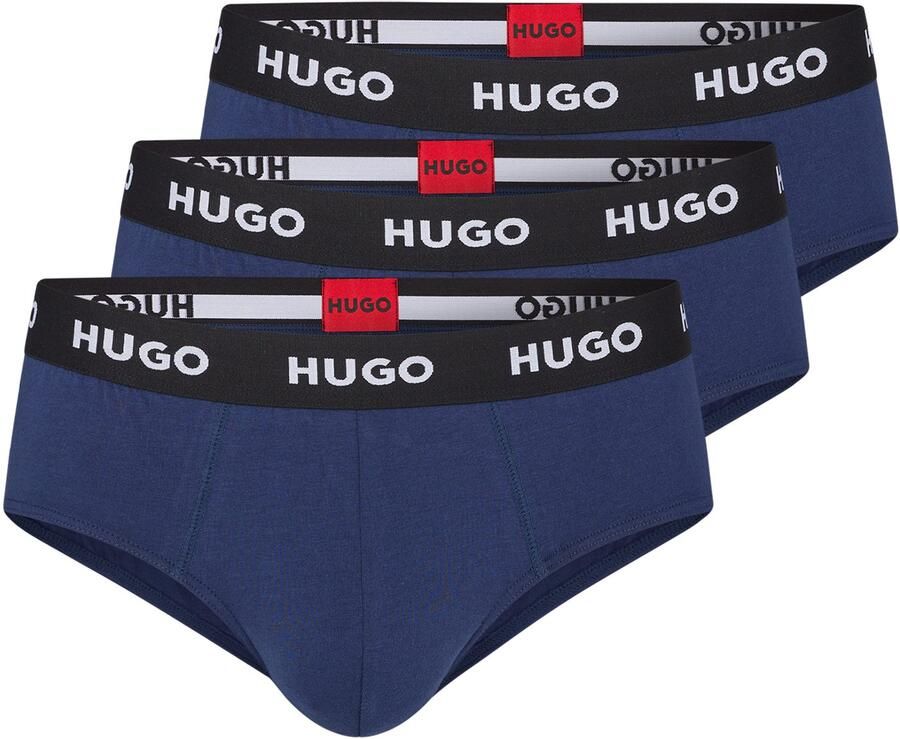 HUGO underwear Heupslip HIPBRIEF TRIPLETPACK met modieuze hugo logo-elastische tailleband (3 stuks) - Foto 2
