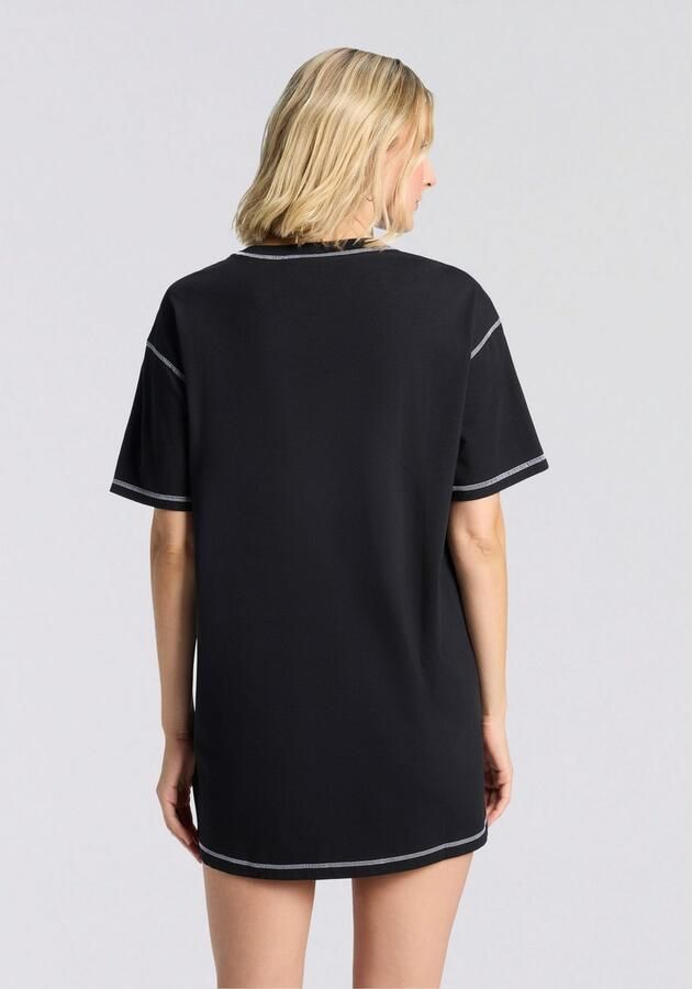 HUGO underwear Nachthemd NITE NIGHTY contrastkleurige naden - Foto 3