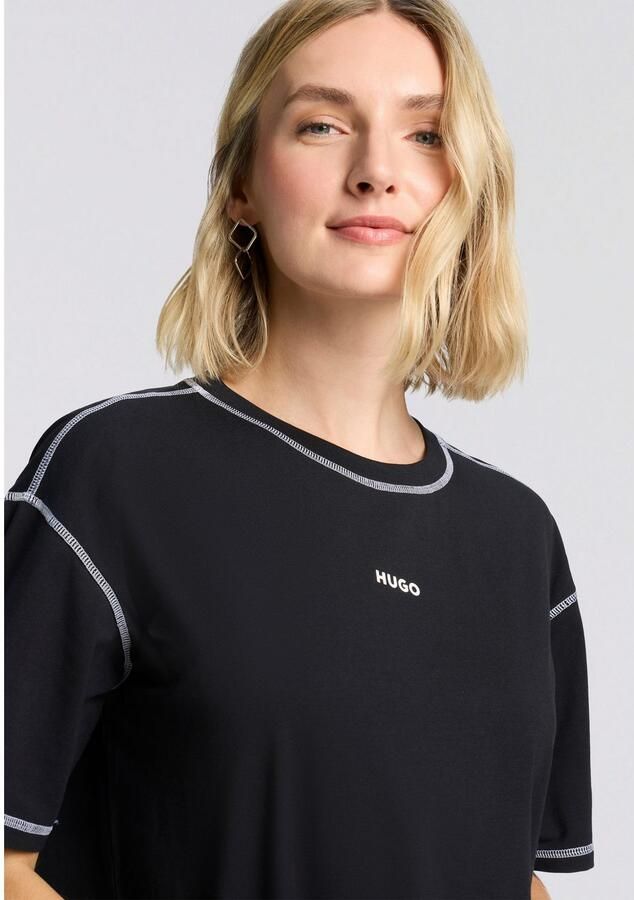 HUGO underwear Nachthemd NITE NIGHTY contrastkleurige naden - Foto 2