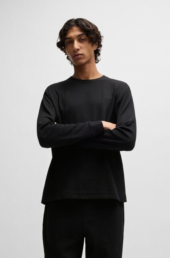 HUGO Shirt met lange mouwen en ronde hals model 'Austin' - Foto 10