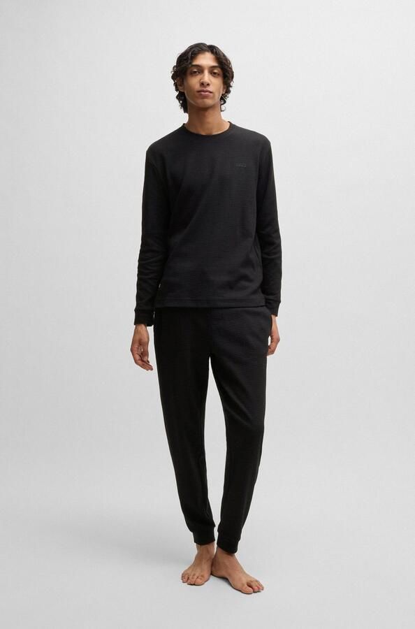 HUGO Shirt met lange mouwen en ronde hals model 'Austin' - Foto 6