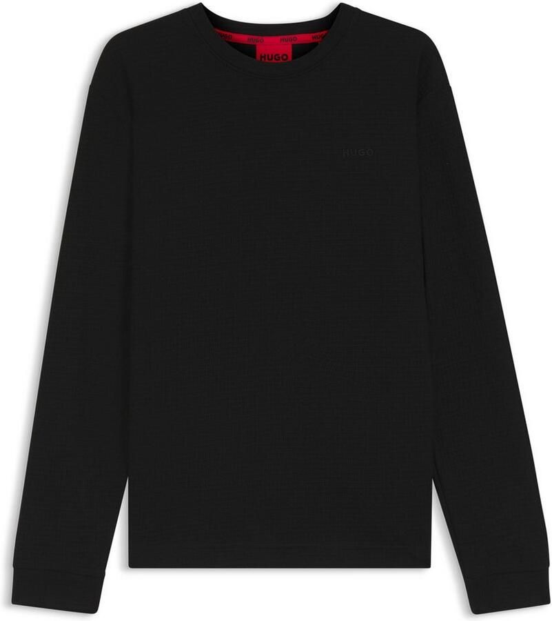 HUGO Shirt met lange mouwen en ronde hals model 'Austin' - Foto 2