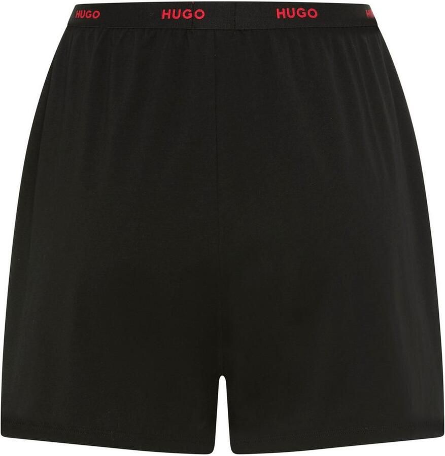 HUGO Relaxed fit korte pyjamabroek van katoenmix model ' ID SHORTS'