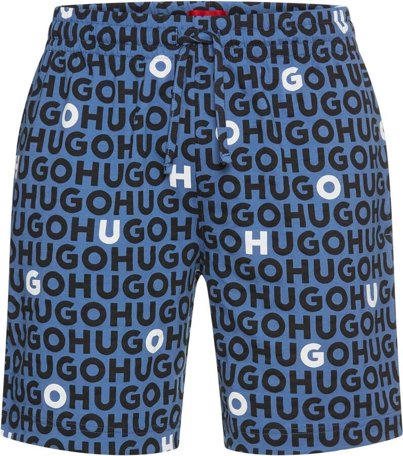 HUGO underwear Pyjamashort Tortuga Allover print straight elastische band