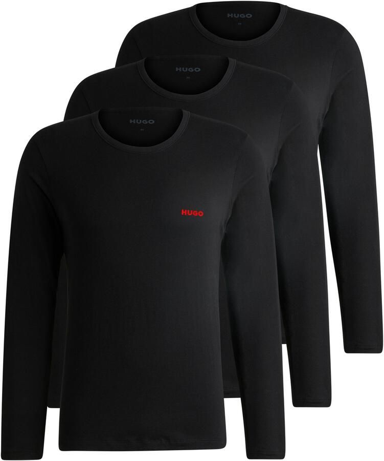HUGO underwear Shirt met lange mouwen LS-SHIRT RN TRIPLET (Set van 3) - Foto 10