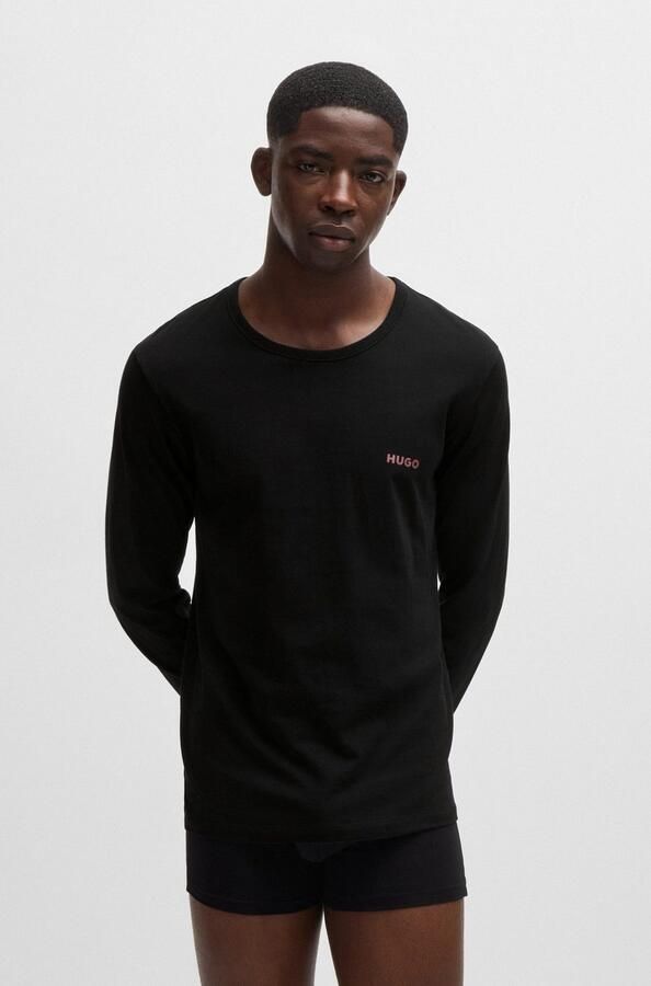 HUGO underwear Shirt met lange mouwen LS-SHIRT RN TRIPLET (Set van 3) - Foto 6