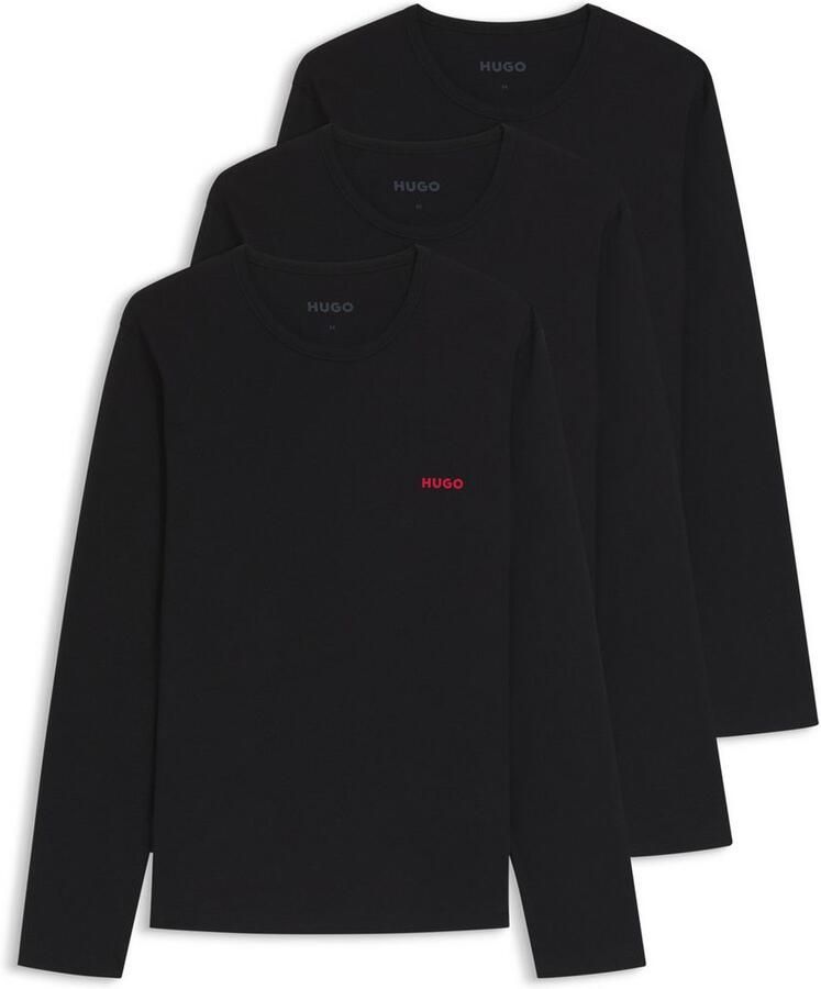 HUGO underwear Shirt met lange mouwen LS-SHIRT RN TRIPLET (Set van 3) - Foto 3