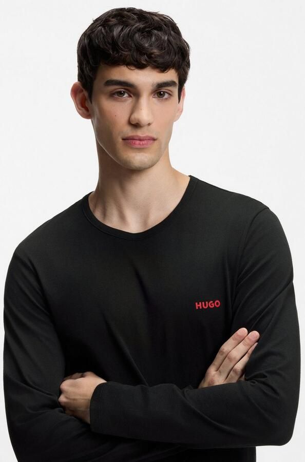 HUGO underwear Shirt met lange mouwen LS-SHIRT RN TRIPLET (Set van 3) - Foto 13
