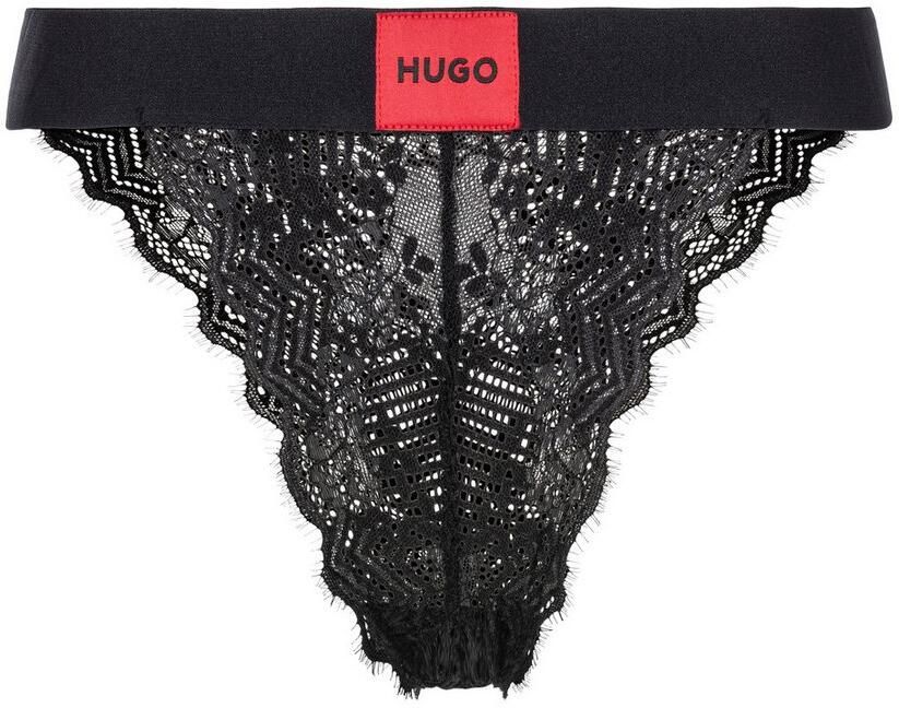 HUGO underwear Slip BRIEF RL LACE van stretch-kant met logo op de band - Foto 6