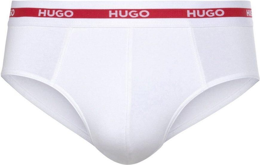 HUGO underwear Slip met contraststrepen en logo-opschriften op de tailleband (set 3 stuks In driepack) - Foto 14