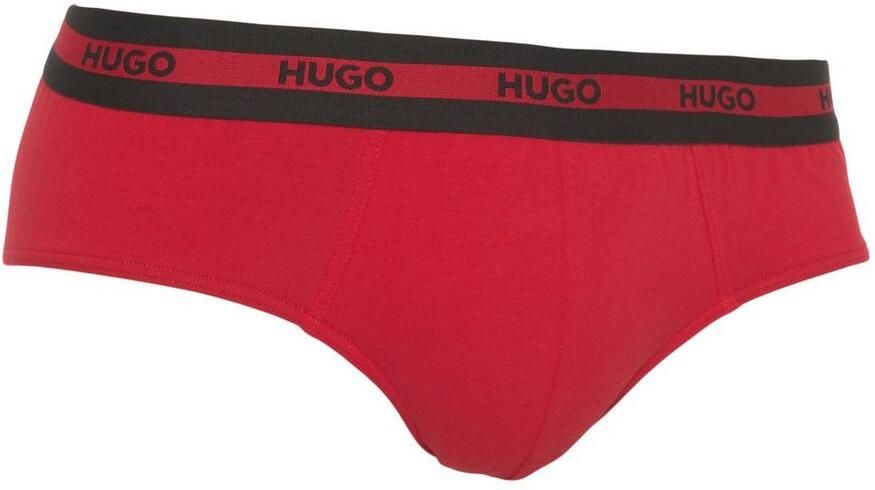 HUGO underwear Slip met contraststrepen en logo-opschriften op de tailleband (set 3 stuks In driepack) - Foto 16