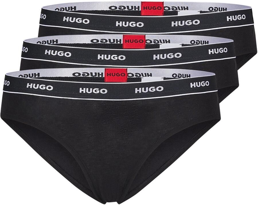 HUGO underwear Slip TRIPLET BRIEF STRIPE met hugo logo-elastisch tailleband (3 stuks) - Foto 10
