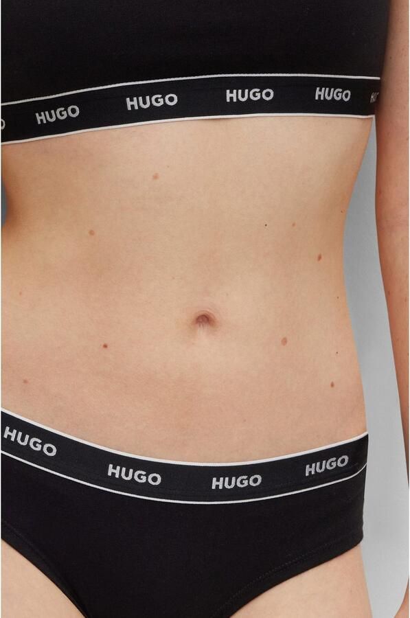 HUGO underwear Slip TRIPLET BRIEF STRIPE met hugo logo-elastisch tailleband (3 stuks) - Foto 5