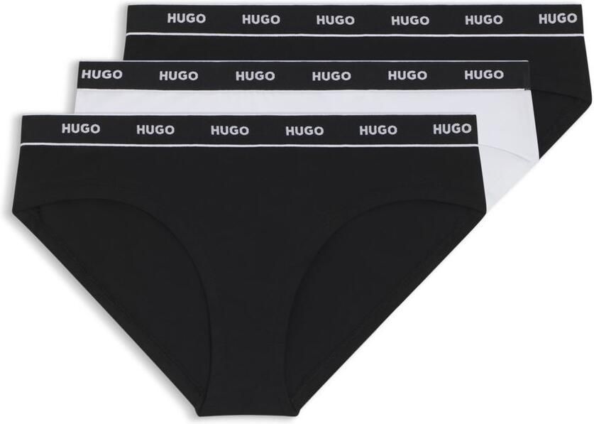 HUGO underwear Slip TRIPLET BRIEF STRIPE met hugo logo-elastisch tailleband (3 stuks) - Foto 6