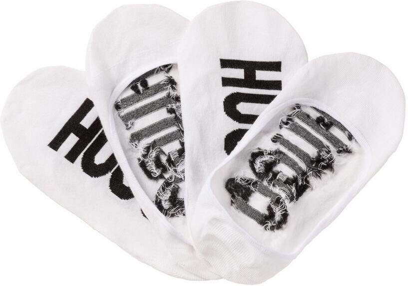 HUGO underwear Sneakersokken 2P INVISIBLE W met hugo logo-opschrift onder de zool (set 2 paar 2 stuks) - Foto 5