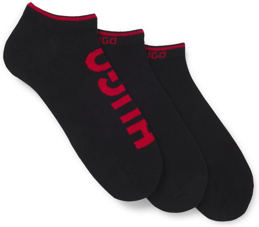 HUGO underwear Sneakersokken 3P AS Logo CC met logodetails (3 paar) - Foto 4