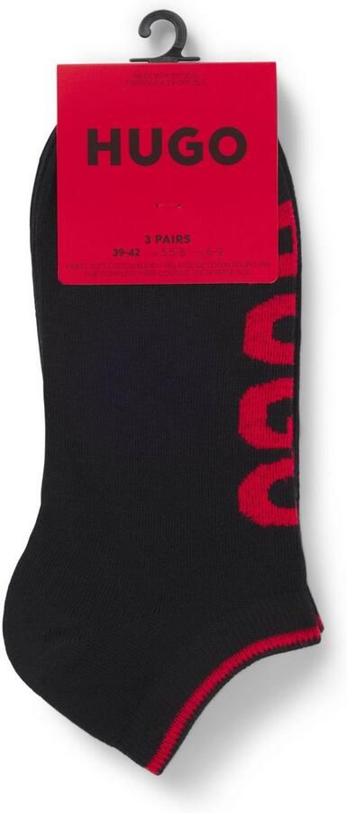 HUGO underwear Sneakersokken 3P AS Logo CC met logodetails (3 paar) - Foto 3