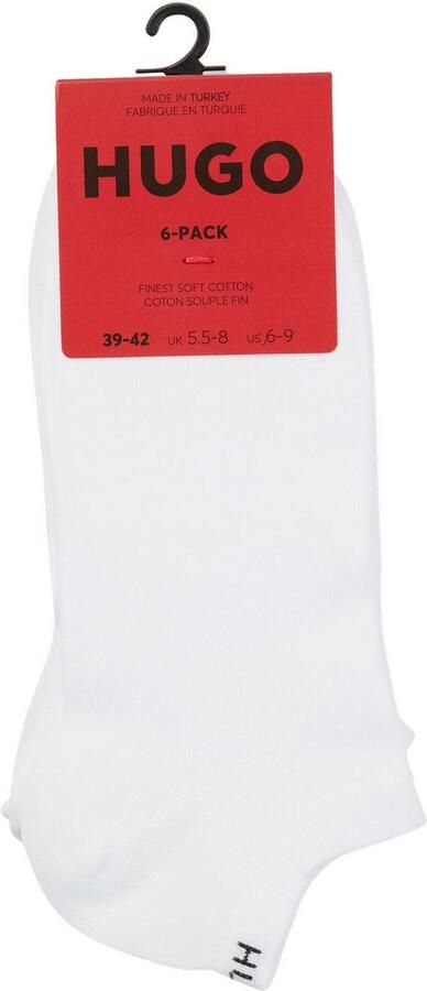 HUGO underwear Sneakersokken Socken 6P AS UNI CC W 10 met merkopschrift op de boorden (6 paar) - Foto 6