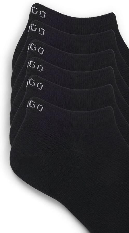HUGO underwear Sneakersokken Socken 6P AS UNI CC W 10 met merkopschrift op de boorden (6 paar) - Foto 2