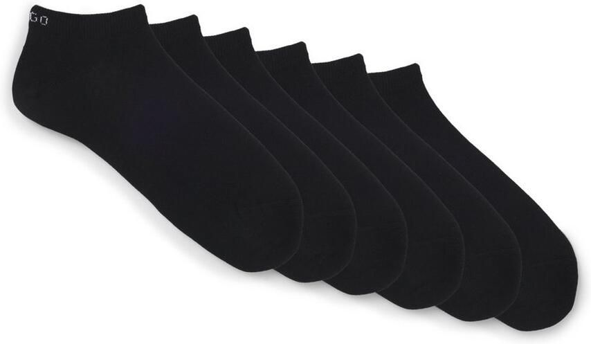 HUGO underwear Sneakersokken Socken 6P AS UNI CC W 10 met merkopschrift op de boorden (6 paar) - Foto 3