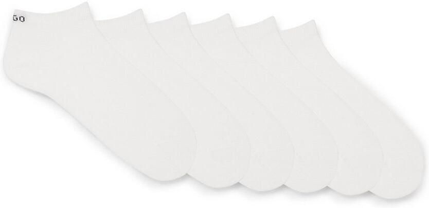 HUGO underwear Sneakersokken Socken 6P AS UNI CC W 10 met merkopschrift op de boorden (6 paar) - Foto 5