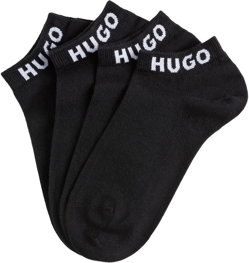 HUGO underwear Sokken 3P AS UNI CC W met contrasterende logo-opdruk (3 paar Set van 3) - Foto 9